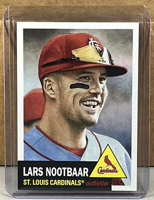 2023 TOPPS LIVING SET #636 LARS NOOTBAAR ST. LOUIS CARDINALS Print Run 2124
