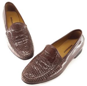 johnston and murphy woven loafer
