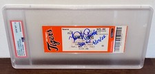 Miguel Cabrera Signed Autographed 3000 Hit Full Ticket Inscribed PSA 10 Rare