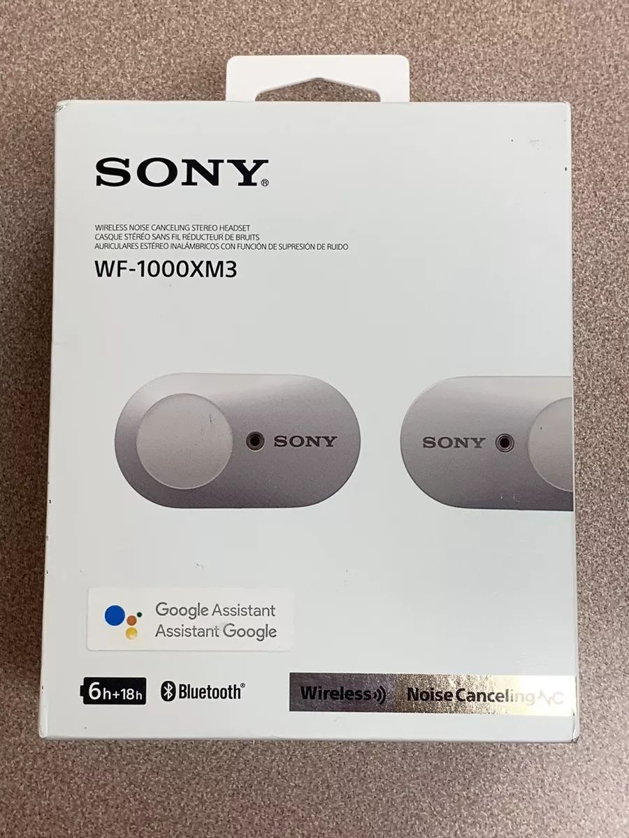 Audífonos inalámbricos con noise cancelling y Bluetooth® WF-1000XM3, Sony