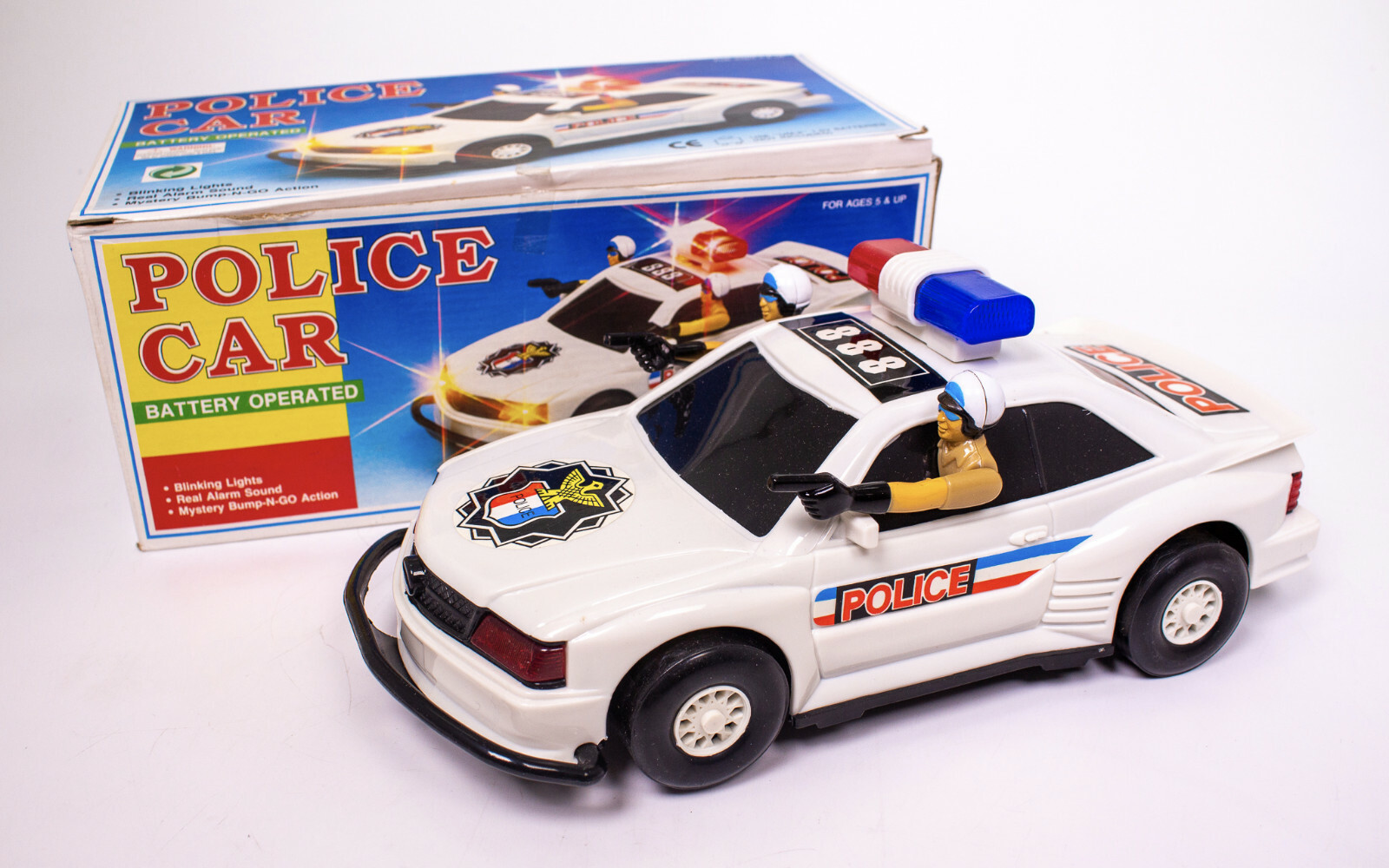 battery operated police car