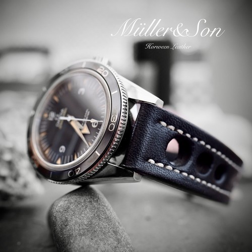 Müller\u0026Son Horween Leather Black Rally 