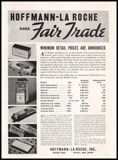 1939 Hoffman La Roche Nutley New Jersey Airol Suppositories Box Vintage Print Ad