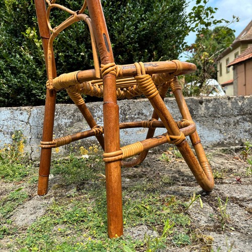 Vintage Bambusstühle | Mid-Century | Designer Pierantonio Bonacina - Bild 10 von 12