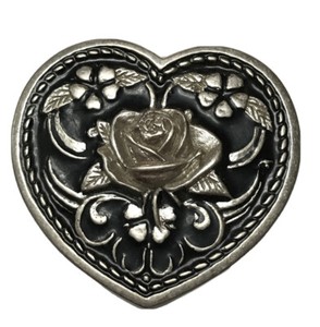 rose belt buckle