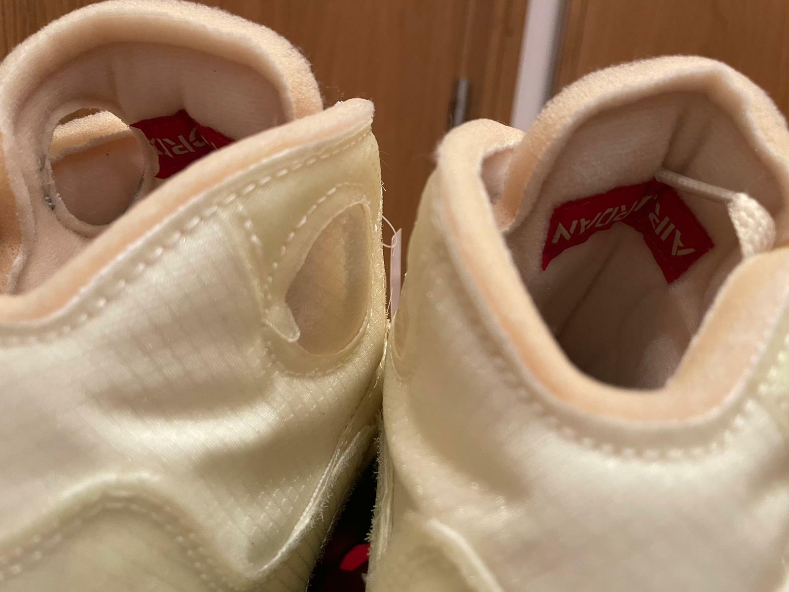 OFF WHITE X NIKE NIKE x OFF WHITE Air Jordan Retro 5 Sail UK8 US9 EU42.5 pezzo raro da collezione