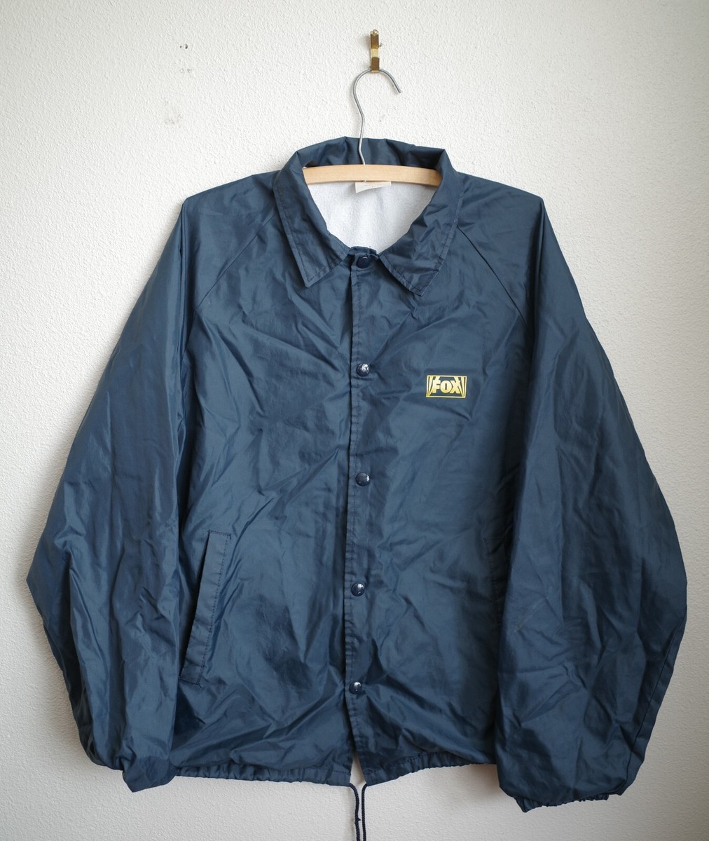 Vintage Early Promo 1988 TV Show COPS Navy Coaches Jacket Large
