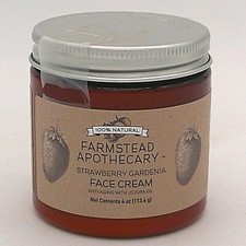 Farmstead Apothecary 100% Natural Anti-Aging Face Cream w/ Jojoba Oil 4 oz