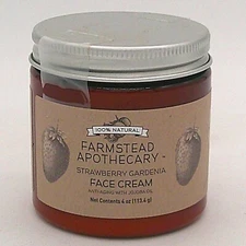 Farmstead Apothecary 100% Natural Anti-Aging Face Cream w/ Jojoba Oil 4 oz