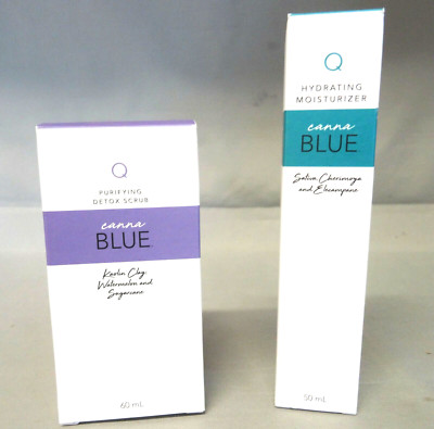 Hydratant , Purifiant & Gommage detox Canna BLUE - Qsciences