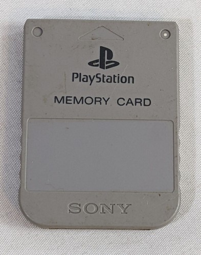 Scheda Di Memoria Originale Sony PS1 PlayStation 1 OEM Ufficiale