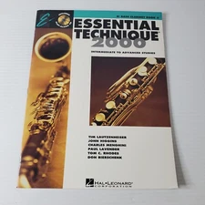 Essential Techniques 2000 Bass Clarinet Book 3 With Cd B Flat Bb Sheet Music