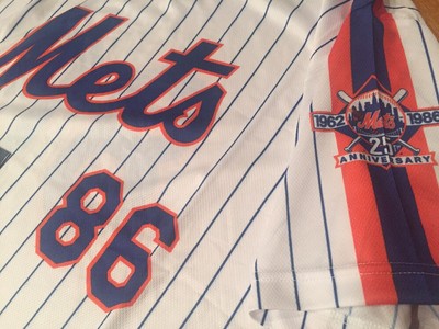USA製 New York Mets BASEBALL SHIRT Vintage MLB New York Mets 1986 World Series National