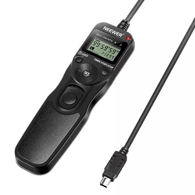 Neewer Digital Timer Remote (Replace MC-DC2) for Nikon D90 D5000 D5200 D7100 D4