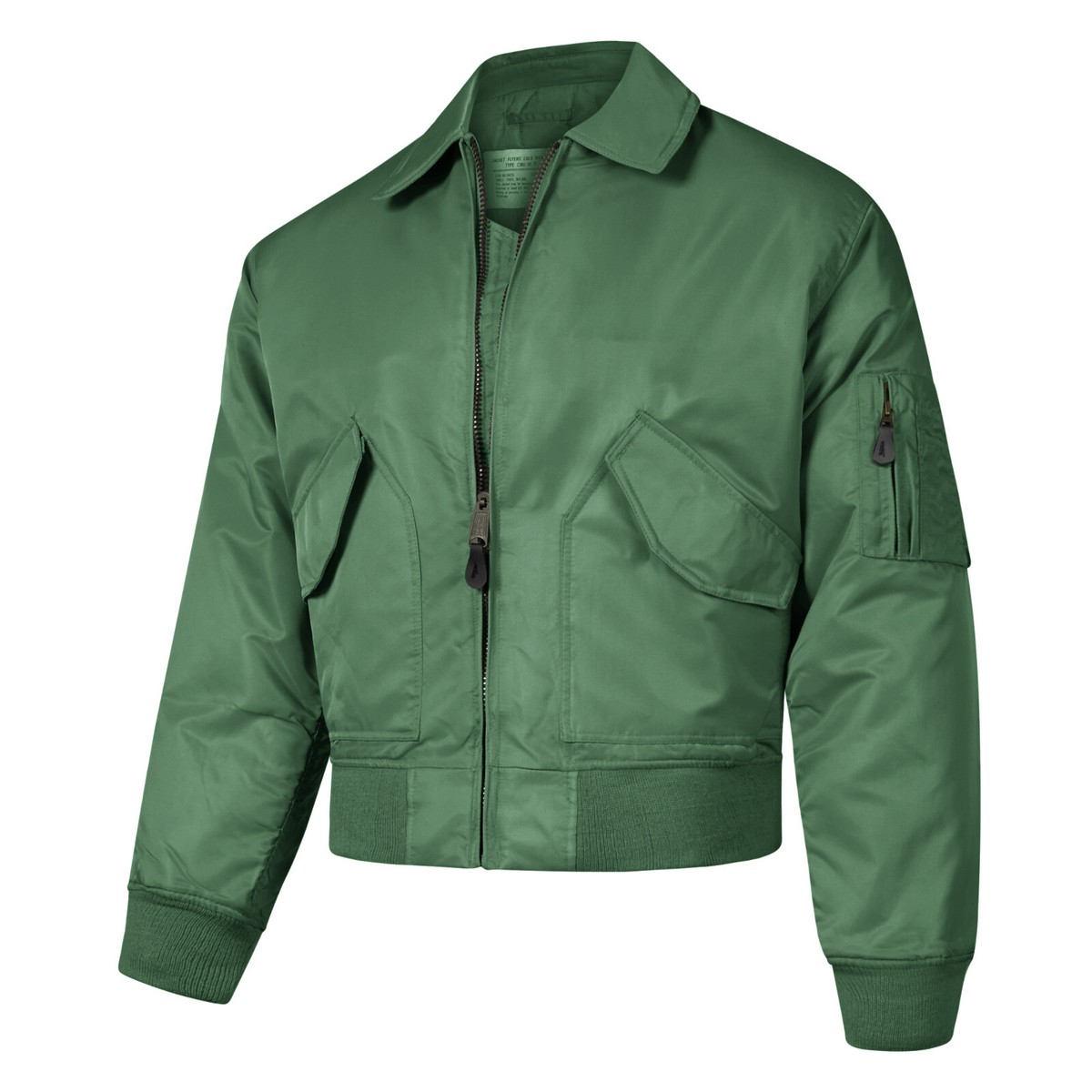 Bomber Jacket MA2 Flight Padded CWU Military Lined Quilte Pilot