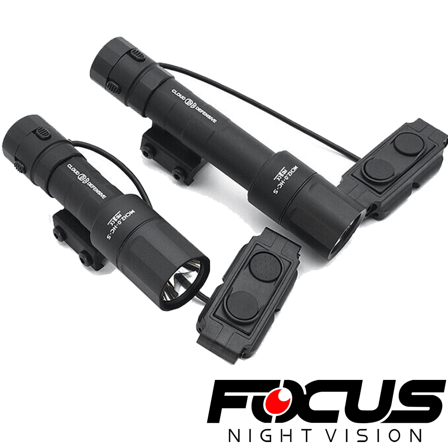 NEW Rein 2.0 LED Tactical Flashlight by Cloud Defensive with 1400 Lumens Weapon Light-image