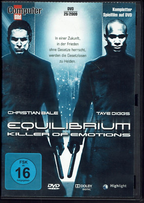 Equilibrium - Killer Of Emotion ( DVD ) Christian Bale Computerbild DVD 25/2009