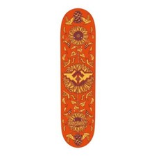 Fracture x Adswarm 2 The Golden Ratio Skateboard Deck Arancione 8"