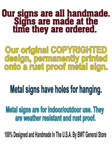 9x12" Beware Of The Dachshund Metal Dog Fence SIGN Wall Plaque Weenie Weiner Dog - Picture 10 of 10