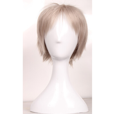 Hot Pixie Cosplay Anime Short Wig Black Brown Blonde Straight Unisex Full Wigs