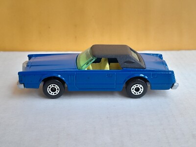Matchbox Superfast Lincoln Continental blue Bulgarian base 1979 | eBay