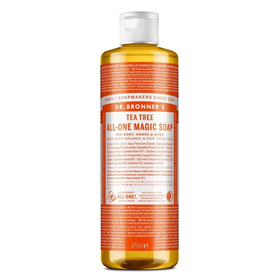 Dr Bronner Tea Tree All-One Magic Soap - 475ml