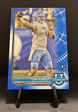 Sam Howell 2022 Bowman Chrome University #96 Blue Refractor 172/199 UNC