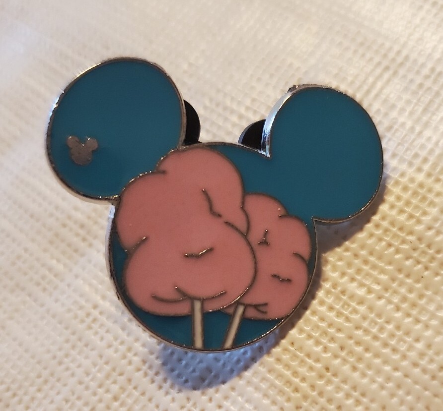 Disney Trading Pin - Cotton Candy - 2015 Hidden Mickey Food Series