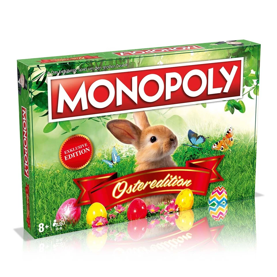 Monopoly - Ostern Brettspiel Gesellschaftsspiel exklusive Osteredition Spiel
