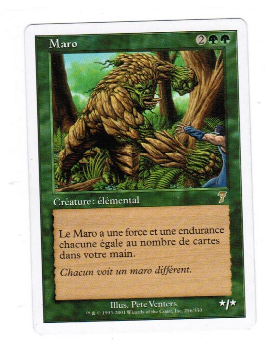 maro mtg card Magic: the Gathering - Molimo, Maro-Sorcerer —As you create your deck Maro MTG - Ninth Edition