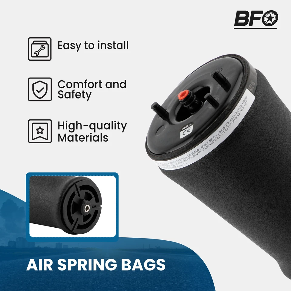 2x Suspension Pneumatique Arrière for BMW 5 S E39 Touring 37121094613 / 14 - Photo 4/4