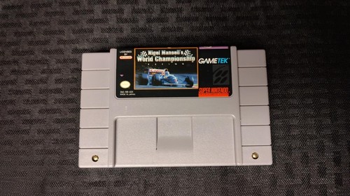 Nigel Mansell's World Championship Racing (SNES) Cartridge only
