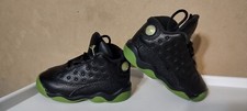 jordan 13 retro altitude Unisex Baby Shoes Size 7c Boy Girl Black Green