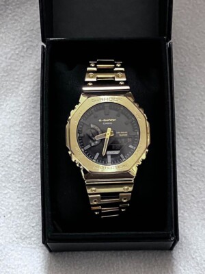 CASIO G-SHOCK GM-B2100GD-9AJF Watch GOLD Full Metal Analog Digital Men