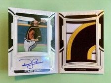 2023 National Treasures #JMS-DL Dylan Lesko /99 Jumbo Material Auto Booklet