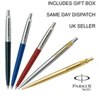 PARKER JOTTER BALLPOINT PEN BLACK, BLUE, RED,STAINLESS STEEL SILVER ,GOLD, WHITE
