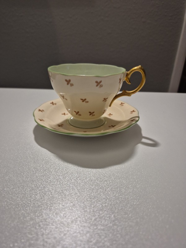 Bell Tea Cup & Saucer, Longton England