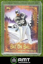 Frank Thomas 2025 Topps Bob Ross: The Joy of Baseball Bat on Ball White Sox