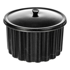 Ibili Pudding mold with non-stick lid 20cm Perfect Desserts at Home Black