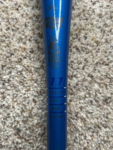 Batte De Softball Easton Ghost FP18GHY11 - 29 Pouces, 18 Oz, Drop -11 - Aluminium Bleu - Occasion