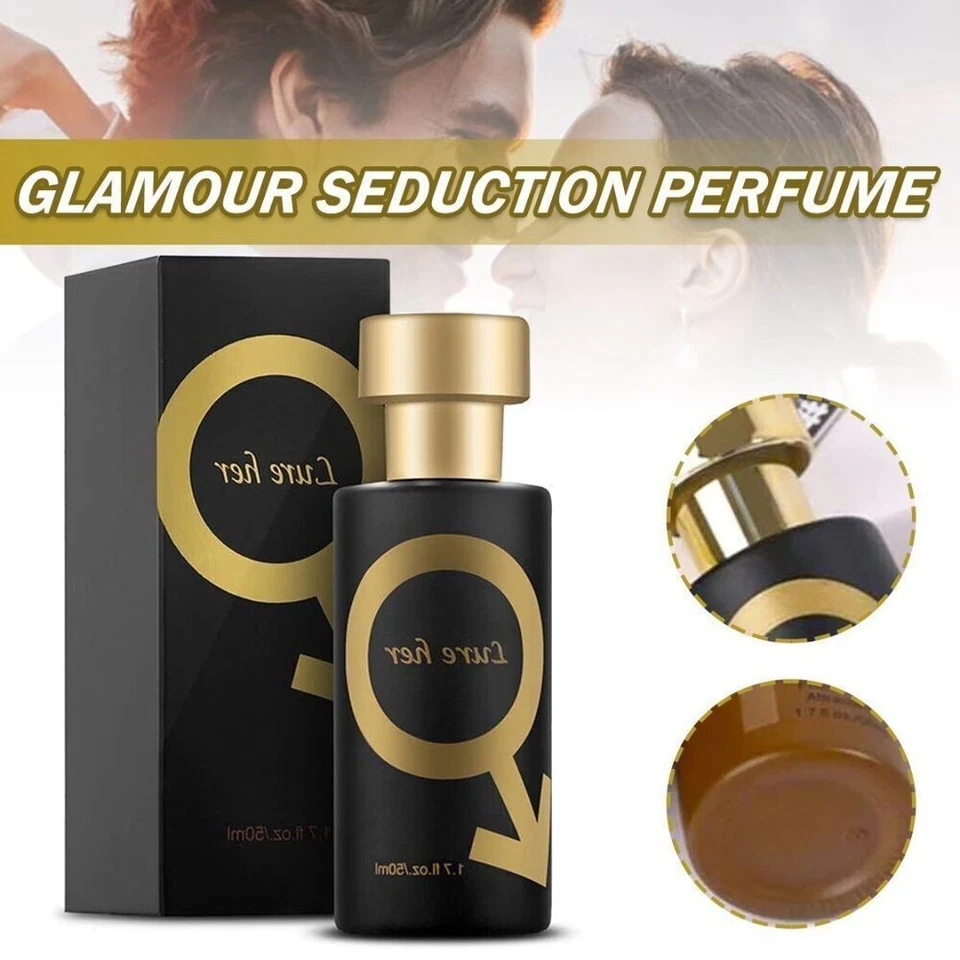 NEW Pheromone Perfume Spray Aphrodisiac Golden Lure Her For Men to Attract Women - Image 2 of 4
