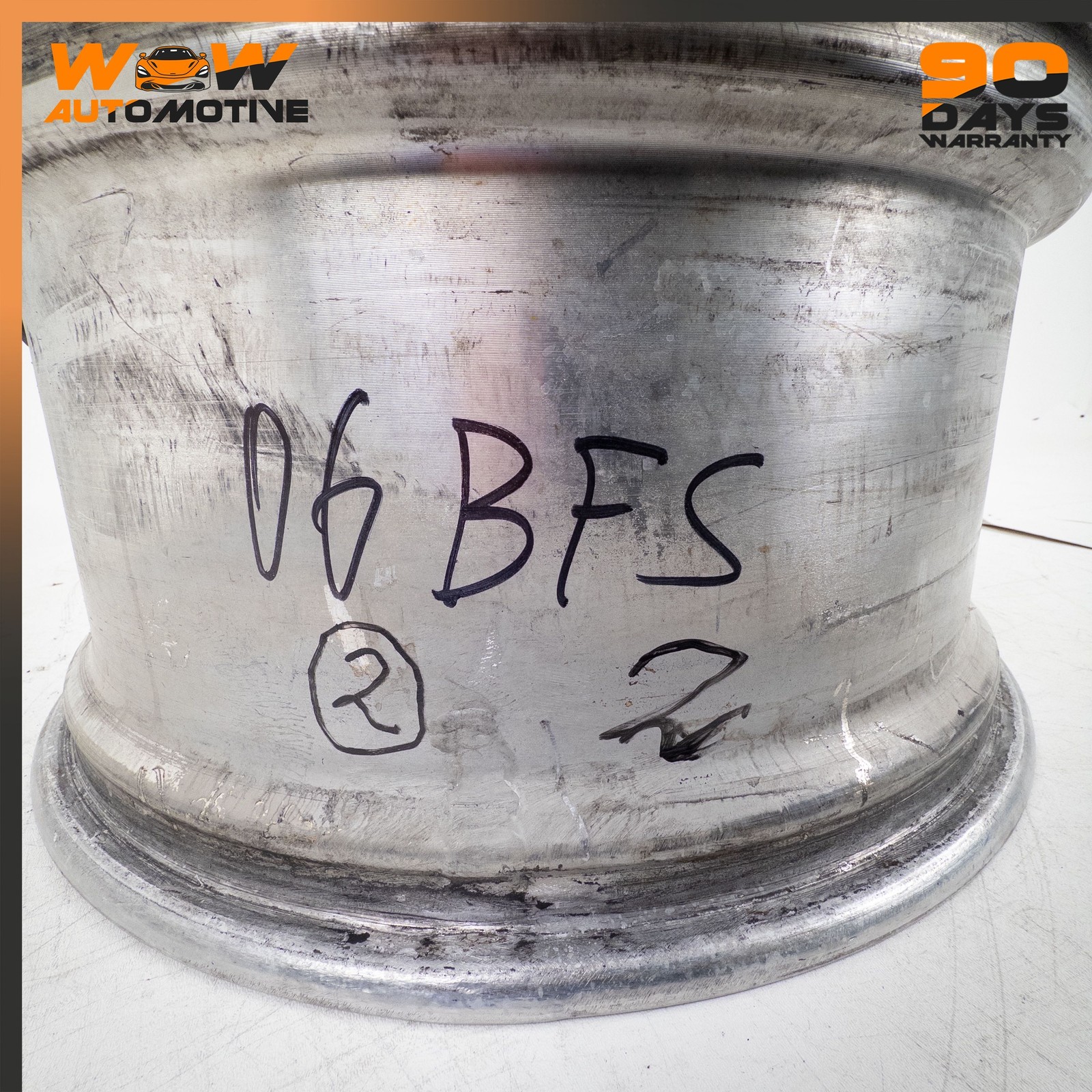 06-19 BENTLEY CONTINENTAL FLYING SPUR 9.5 X 21 21" WHEEL RIM 3W0601025CT 2 OEM