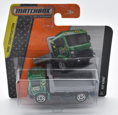 Matchbox Pit King LKW 21/120 2014 Superfast kurze Karte