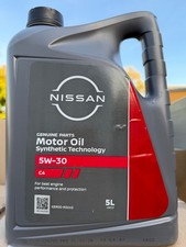 Original Nissan 5W-30 C4 Motoröl - 5 Liter ÖL ACEA C4 API SM CF Original Nissan 5W-30 C4 Motoröl - 5 Liter ÖL ACEA C4 API SM CF