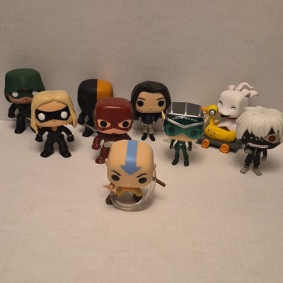 Funko Pop! Arrow The Flash Aang Deathstroke Black Canary zero Lot oob 9