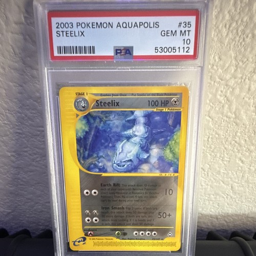 Steelix graded PSA 10 for sale on eBay