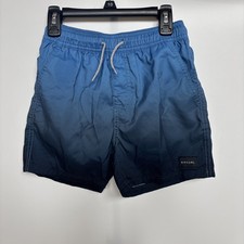 Rip Curl Boys Lay Days Blue Ombr  Boardshorts Swim Trunks Size 10