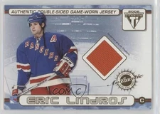 2001-02 Pacific Private Stock Titanium Eric Lindros Theoren Fleury #25 HOF