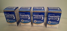 4 Pack Bausch Lomb  PreserVision AREDS 3 Eye Supplement 480 Soft Gels