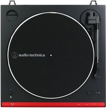 Audio-Technica AT-LP60XBT Turntable with Bluetooth - Red